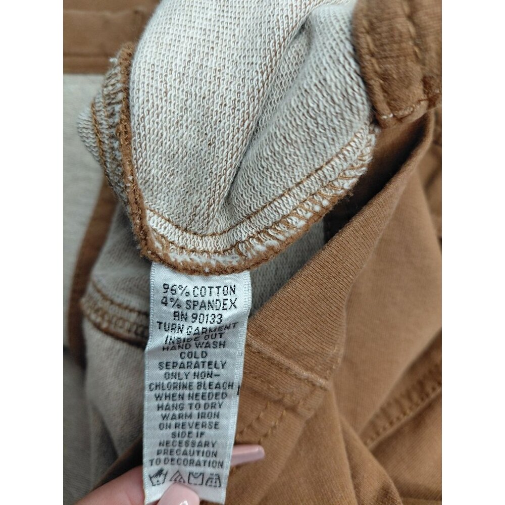 Quacker Factory Brown Rhinestone Studded Button-Up Jacket - Picture 9 of 11